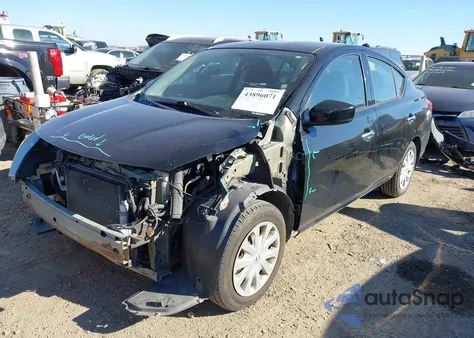 2015 Nissan Versa 1.6 Sv from USA, damaged, VIN 3N1CN7AP9FL845351